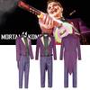 High-quality Polyester Mortal Kombat 11 Joker Cosplay Outfit Full Set For Comic Con And Costume Parties