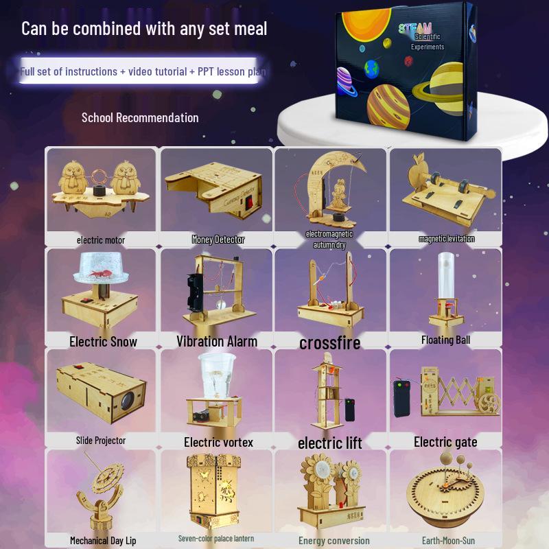 

Creative Wooden Science Experiment Kit for Kids – DIY Educational Gift Set
