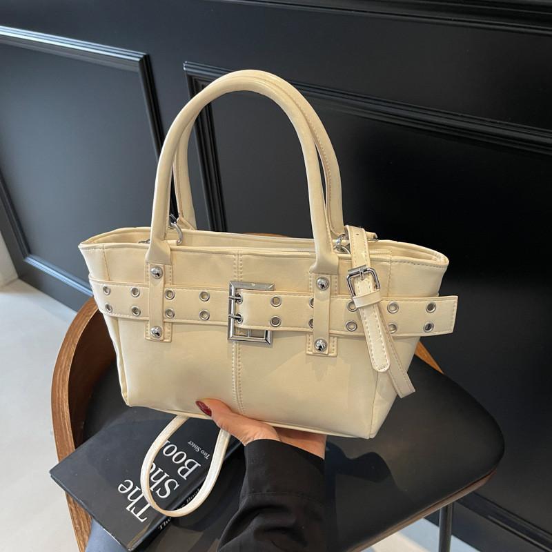 Modern Tote Large Bags Zipper Closure Polyester Lining Daily Commutes Trips