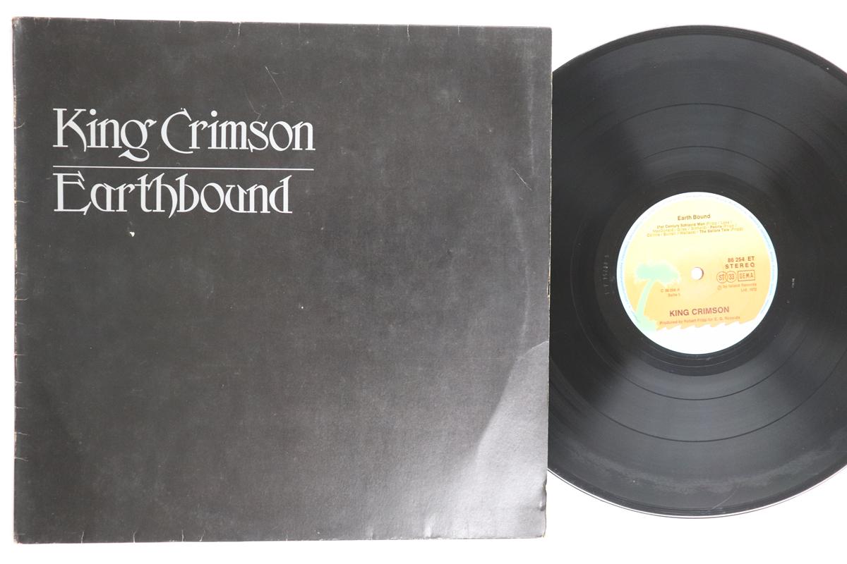 Виниловая пластинка KING CRIMSON  Earthbound 86254ET ISLAND Германия Рок Б/у