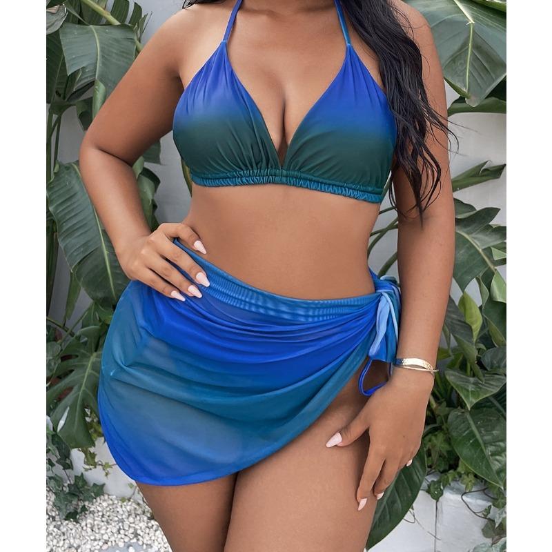 

Нові європейські та американські плюс-бікіні Fat MM Swimsuit Plus Size Bikini 4XL