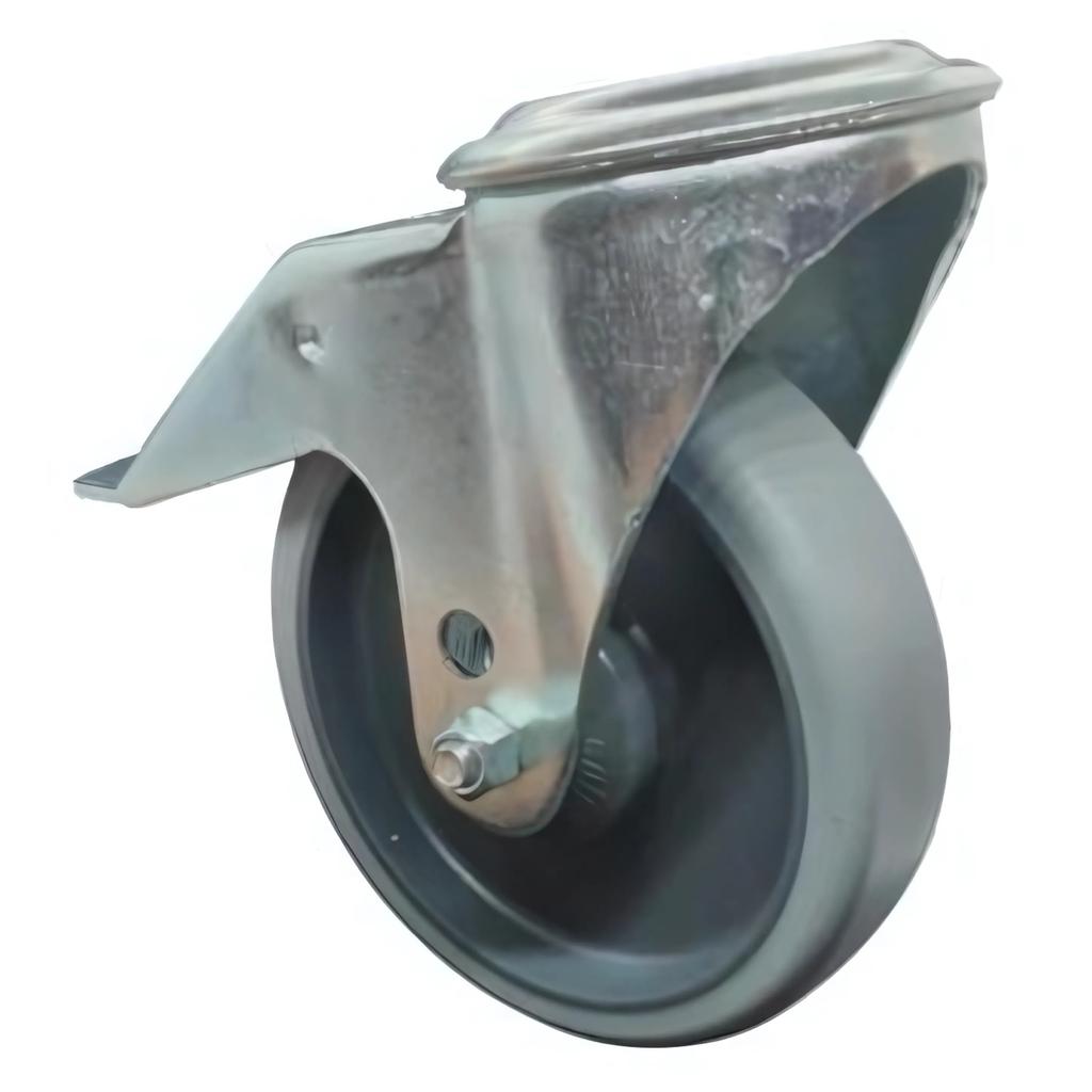 Swivel Wheel, Wheel Set, Brake, 125mm, 110kg, BPPE 1255, Ecoforma