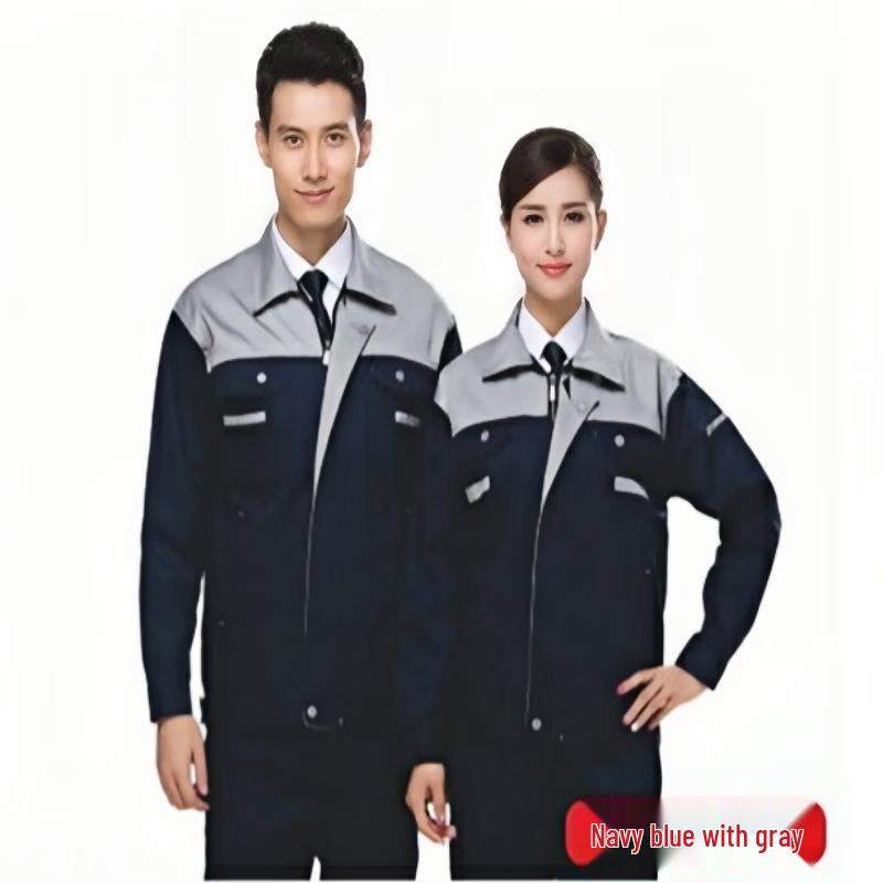 

Ansijie Long Sleeve Work Uniform M