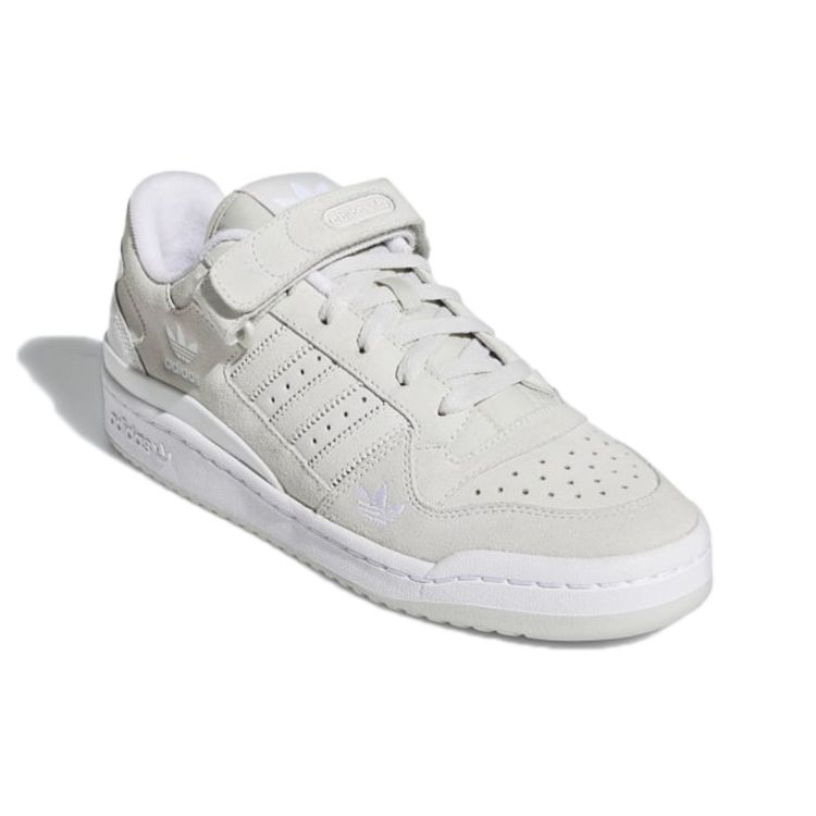 adidas Forum Low Grey Unisex Sneakers Grey-One Cloud-White H01946