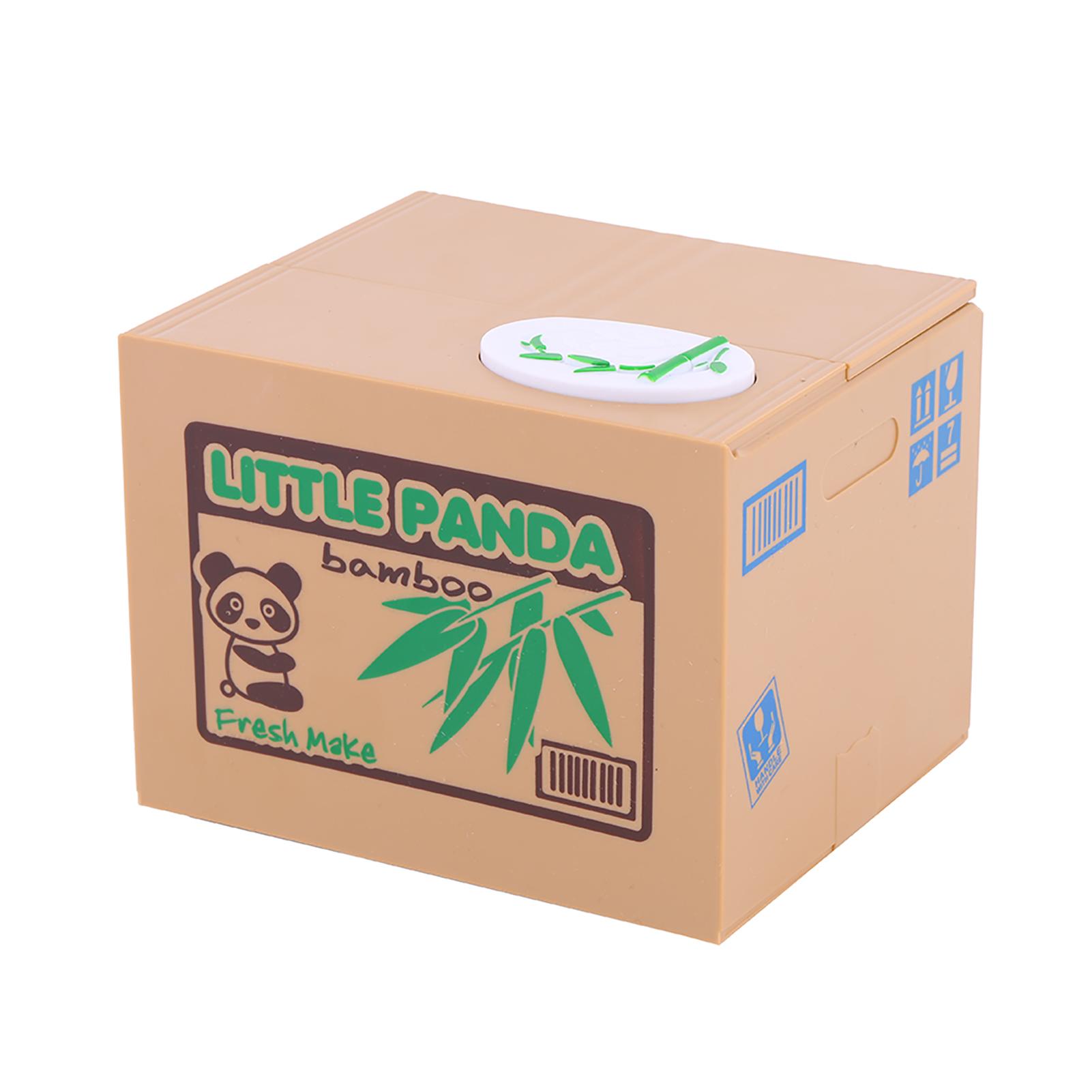 

Panda Money Box Coin Bank, Automatic Stealing Coins Cents Bank Saving Box