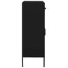 Storage Cabinet Black 80 x 35 x 101.5 cm Steel