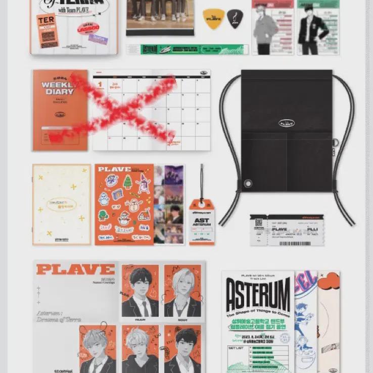 

Plave 2024 Season Greeting Diary Excluded Full Set