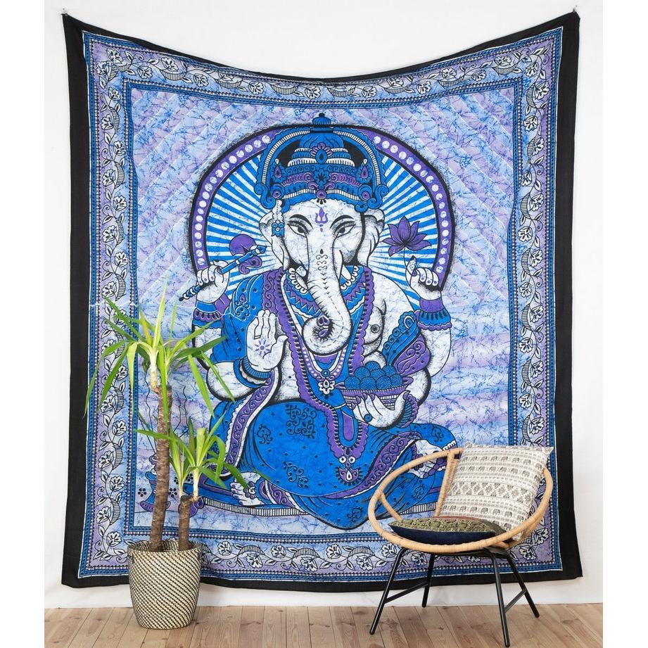Ganesha tapestry 75x100 чёрный