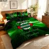 Radomiak Radom Pattern Bedding uilt Set uilt Cover Pillowcase Home Decoration Birthday Gift (1 * duvet cover + 2 * pillowcase without core)