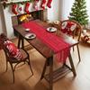 Solid Color Dining Table Mat Lace Table Decoration Retro Table Runner  for Wedding Banquet