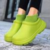 Fashion 2024 Winter Summer Fur Hotel Kitchen Men Women Non-slip Waterproof Oil-proof Work Cotton Cook Chef Garden Beach Shoes Size 35~45