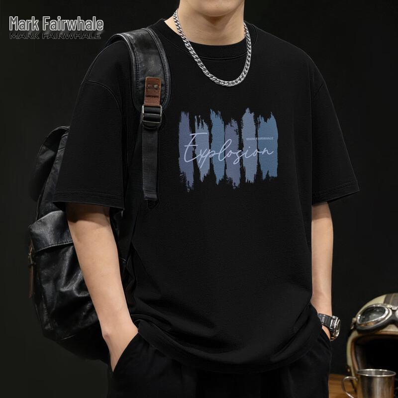Mark Fairwhale Men s 2026 Loose-Fit Cotton T-Shirt 2XL