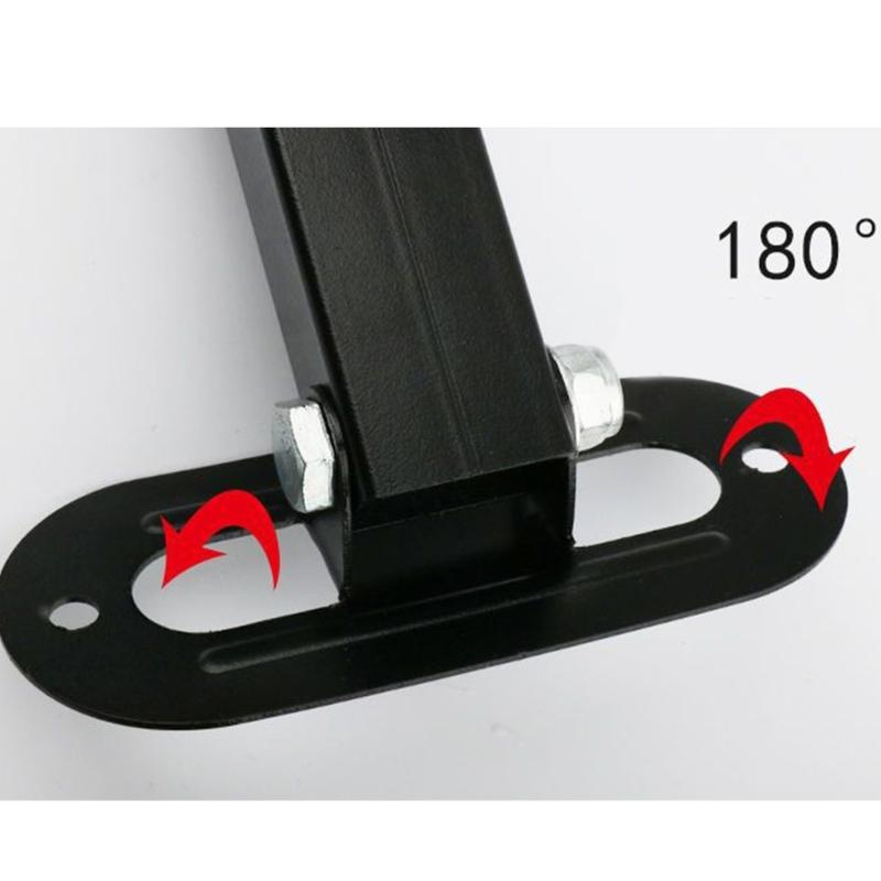 Adjustable Projector Mount Projector Stand Wall Mount Metal Projector Stand with 1/4inch Screw Adapter for Home Office