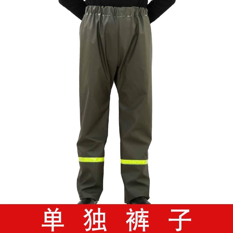 Men's Thick Takeaway Cycling Clothing Raincoat Rain Pants Suit