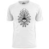 Mens Spider Web Skull T Shirt Art Tattoo