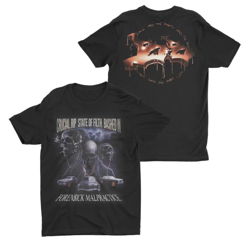 Crucial Rip State Of Filth Bashed In – Forensick Malpractice TShirt Unisex T-Shirt S