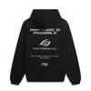 Li-Ning Sport Lifestyle Series Back Letter Print Zipper Hoodie Unisex hoodies AWDW349-1