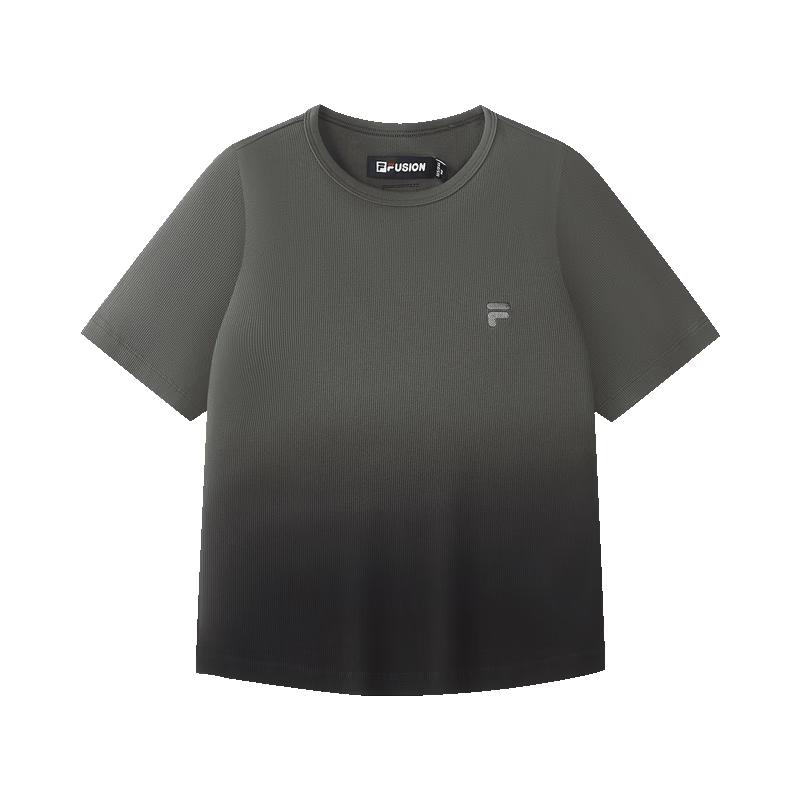 FILA FUSION Women s Gradient Knit Short Sleeve T-Shirt M