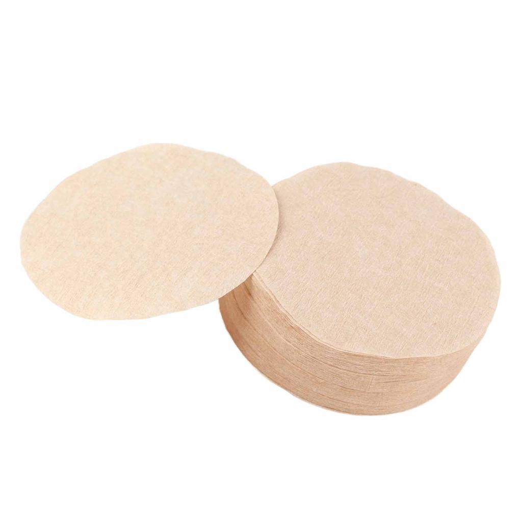 100Pcs Per Set Coffee Filter Paper Replacement Filter For Coffee Mocha (No. 6 Dia. 60mm)