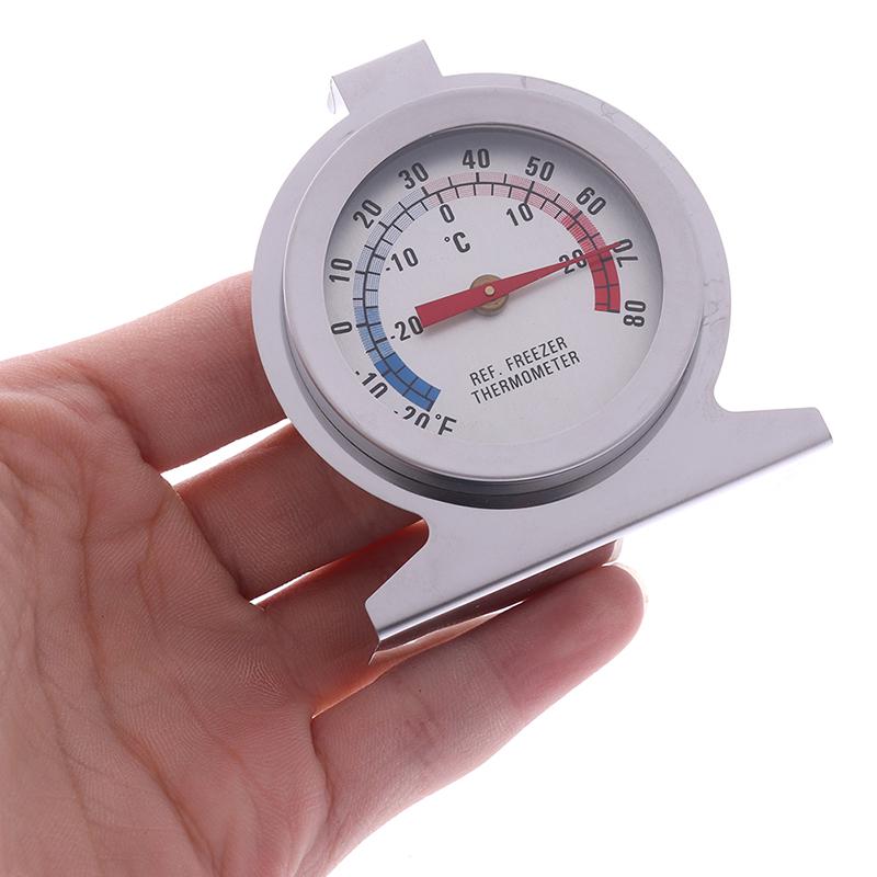 Refrigerator Thermometer Stainless Steel Fridge Freezer Thermometers Kitchen