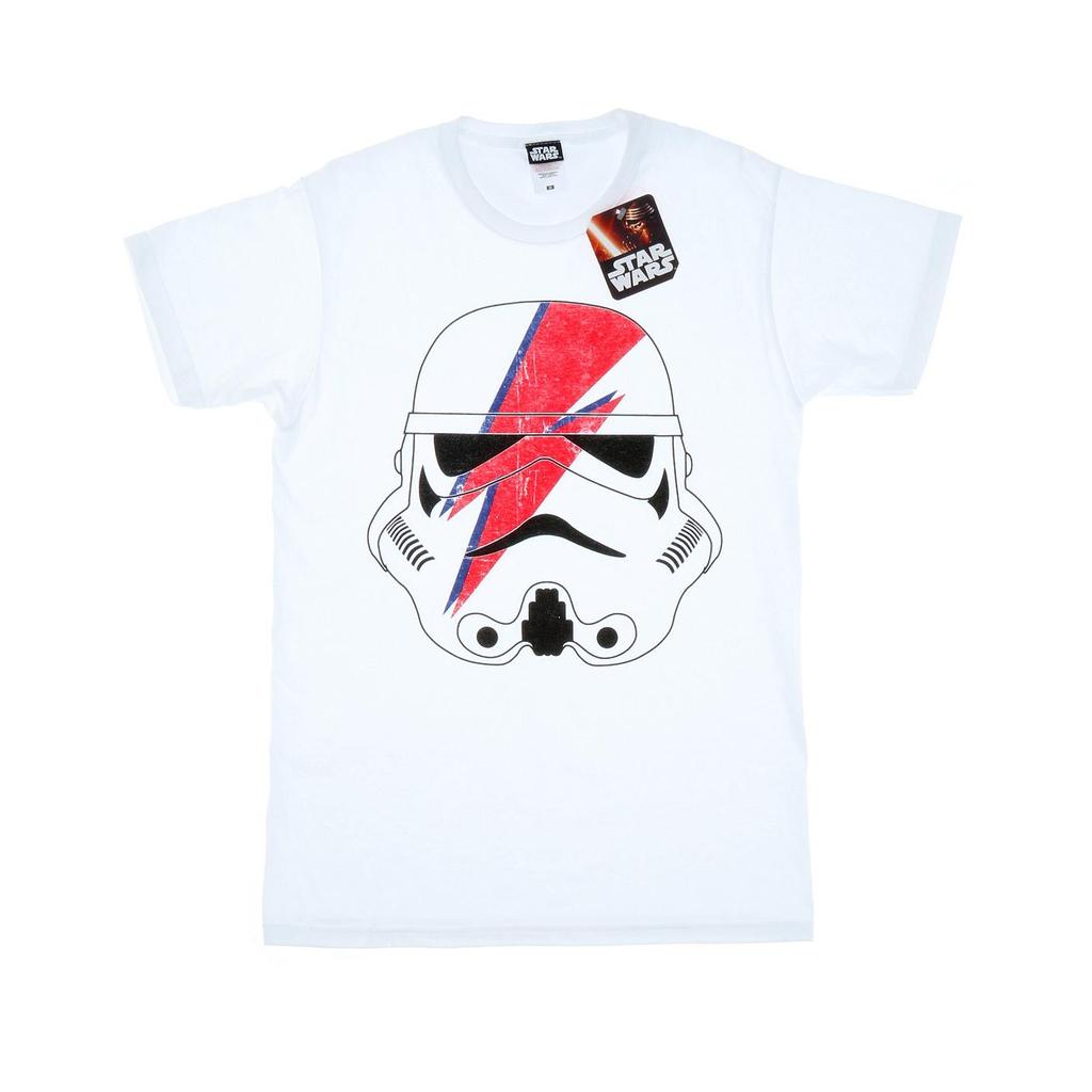 STAR WARS Mens Stormtrooper Glam Lightning Bolt T-Shirt