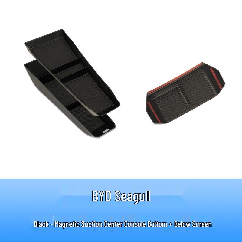 BYD Seagull Center Console Double-Layer Magnetic Storage Organizer
