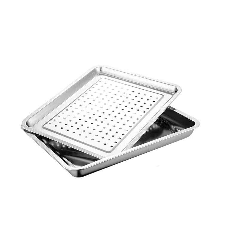 Stainless Steel Serving & Steaming Tray