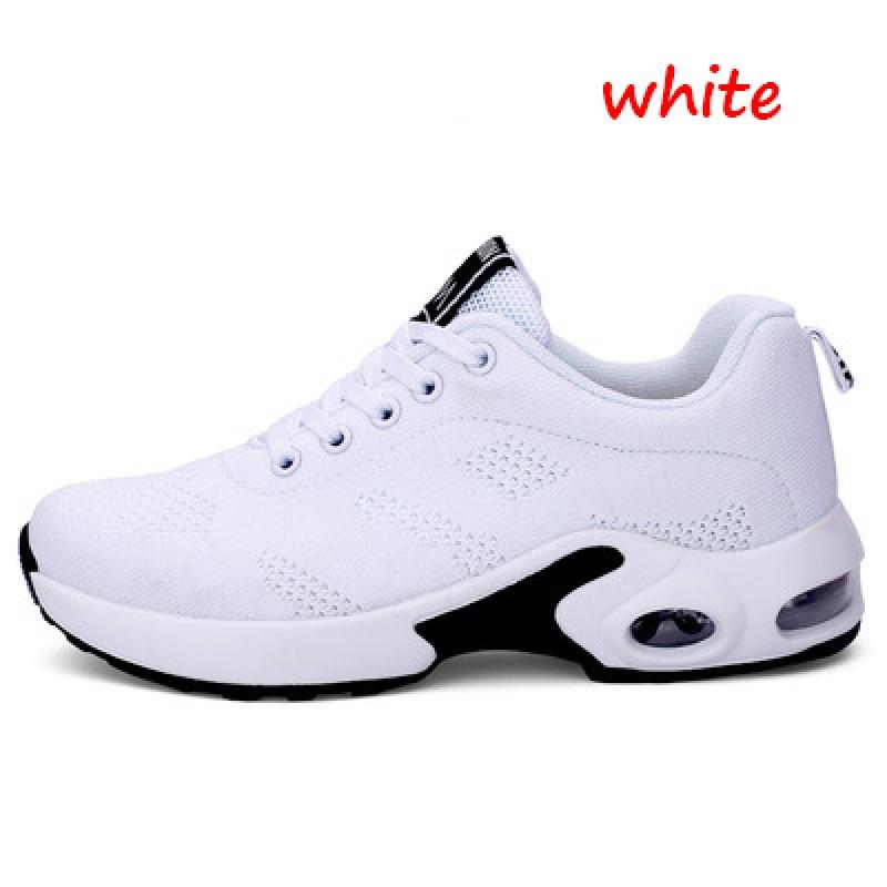 

KJ Жіноче дихаюче зручне спортивне взуття Легкі сітчасті кросівки Розмір 35-41 40 білий