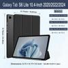 Hülle für Samsung Galaxy Tab S6 Lite 10,4'' // (SM-P620/P610/P613/P615), Magnetische Schlanke Faltständer-Hülle, Weiche Rückseite