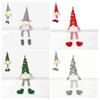 Beleuchteter Weihnachtswichtel Handgefertigtes Plüsch skandinavischer schwedischer Tomte Leuchtendes Weihnachtsmann-Elfen-Spielzeug für Winter-Tischplatte Etagenständer Indoor-Weihnachtsdeko