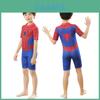 Traje de baño infantil con protección solar Capitán América de Poliéster Para Aventuras Heroicas