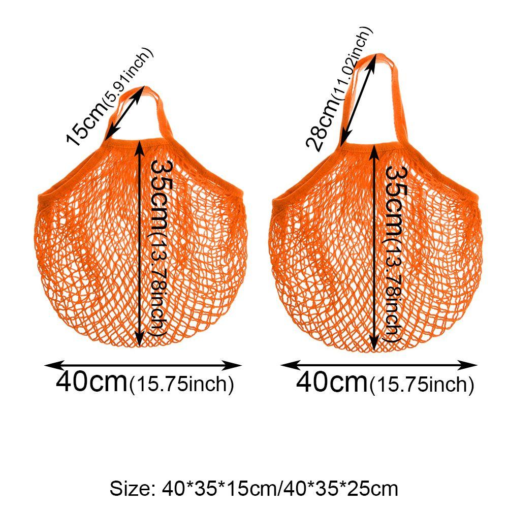 Cotton Reusable Shopping String Fishnet Mesh Bag Net Turtle Bags Woven Net Tote Storage Handbag Tote