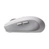 Sanwa Supply Quiet Bluetooth Wireless Mouse (Rechargeable, 5 Buttons, White) MA-WBBS519W