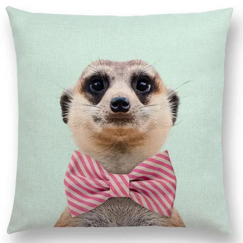 Różowy Sen Kolorowa Fantazja Seksowny Wystrój Poszewka na Poduszkę Sofa Rzutowa Wieloryb Flaming Kot Hamburger Pączek Poszewka na Poduszkę