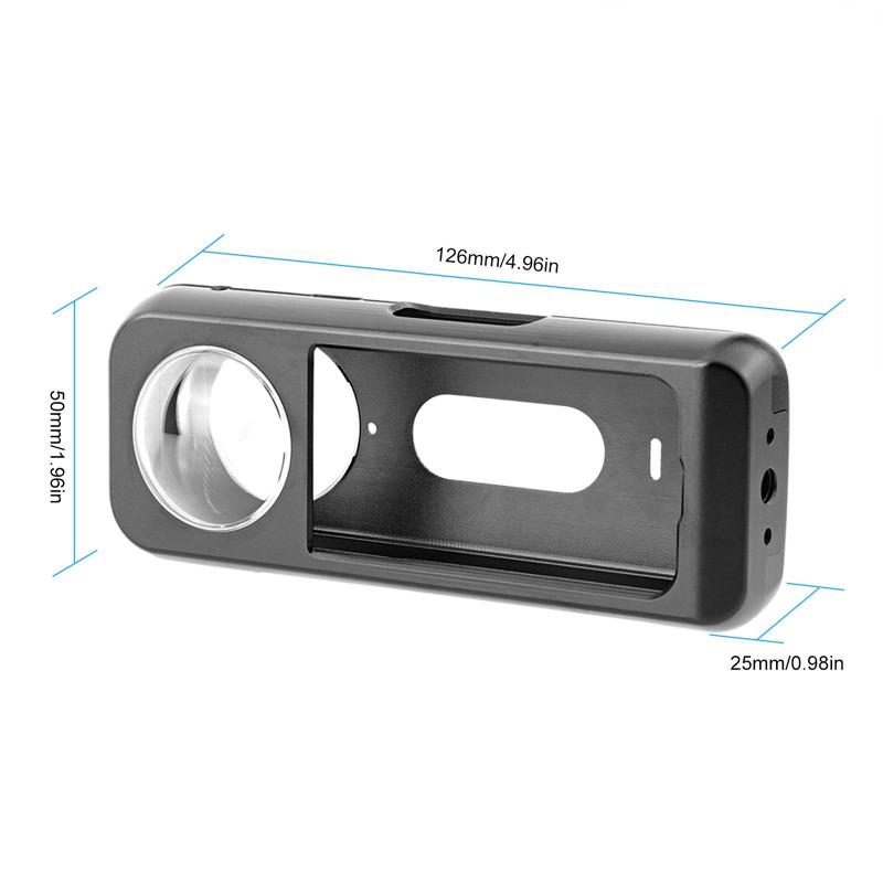 Kamera Käfig Wärmeableitung Anti-Shake Anti-Fall Schutzhülle Rahmen kompatibel für Insta360 X3