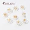 18K Gold Plated Silicone Plugs For Earrings,Accessories For Earrings,Rubber Ear Backs Stoppers DIY Jewelry Making Supplies