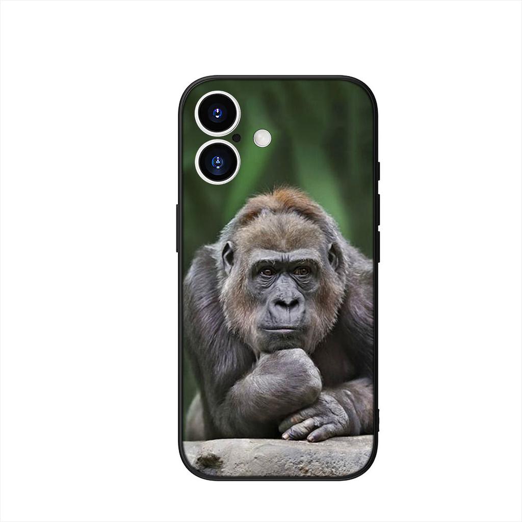 Monkey Cute Gorilla Ape Baby Case for Motorola Moto G54 G05 G24 G55 G75 G9 G85 G15 G57 G86 Power Edge 50 30 Ultra Fusion Neo Pro