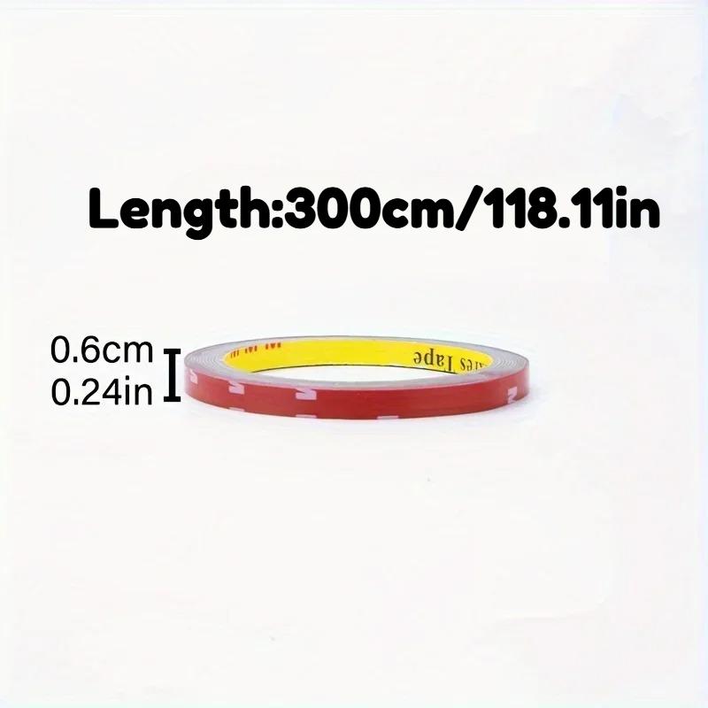 300CM Extra Strong Double Sided Tape Adhesive Car Special Tear Off Without Leaving Traces High Viscosity Mounting Fixing Sticky