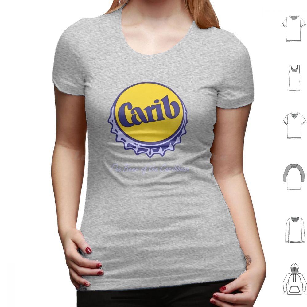 Carib Beer Das Bier der Karibik T-Shirt Große Größe 100% Baumwolle Bier Cerveza Lager Carib Karibik Westindien