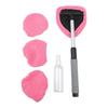 Inside Car Windshield Cleaner Tool with Ergonomic Handle and Spray Bottle