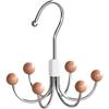 360° Rotating Multi-functional Six-Claw Wardrobe Storage Hook for Dorms & Daily Use