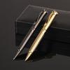 Luxurious Metal Rotating 1.0mm Signature Pen, Business Office Ballpoint Pen, Daily Office Study Writing Pen