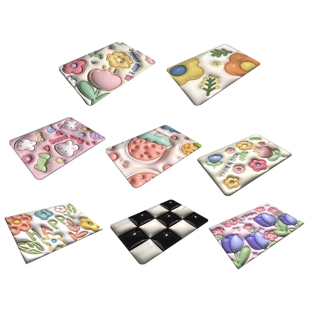 Shower Rug Door Mat Kitchen Carpet Water Absorbent Bathroom Floor Mat Non Slip Quick Dry Soft Area Rug for Indoor Outdoor