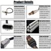Oxygen Sensor For Cadillac Escalade 6.2L Chevrolet Silverado GMC Sierra 4.3L 5.3L 6.0L 6.2L 6.6L 2014 2015 2016 2017 12657188