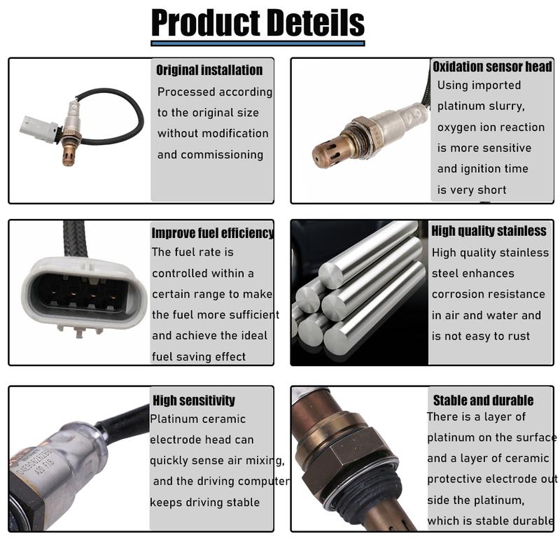 Oxygen Sensor For Cadillac Escalade 6.2L Chevrolet Silverado GMC Sierra 4.3L 5.3L 6.0L 6.2L 6.6L 2014 2015 2016 2017 12657188