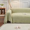 Autumn and Winter Solid Color Thickened Three-Dimensional Suede Sofa Towel Sofa Cover Towel Cat-Proof Sofa Cover Universal Blanket Multi-Purpose