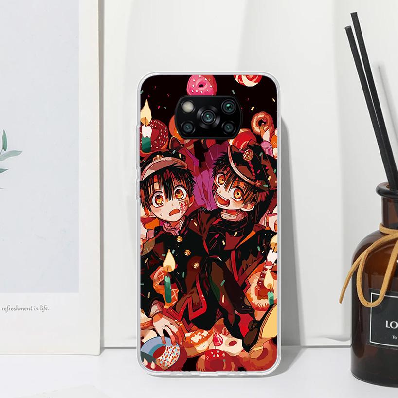 Toilet Bound Hanako Kun Anime Phone Case For Xiaomi Poco X7 X6 X5 M7 M8 Pro F7 Ultra Redmi 15C 15 13C 13 12C 12 10 10C 10A Art F
