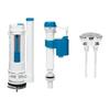 Multipurpose Toilet Cistern Inlet Valves Part Leakproof Sturdy ABS Materials Smooth Water Flows for Household Use