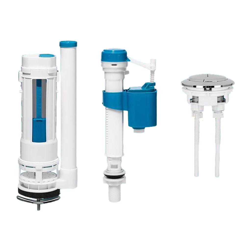Multipurpose Toilet Cistern Inlet Valves Part Leakproof Sturdy ABS Materials Smooth Water Flows for Household Use