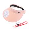 Breathable Cooling Fan Hat Usb Rechargeable Fans Hat Outdoor Travel Sun Hat Empty Top Large Brim With Fan For Women Gifts